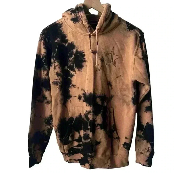 Jeffree Star Fashion Christmas Cookie Edition Black Tan Bleach Dye | Size Small - Picture 1 of 5